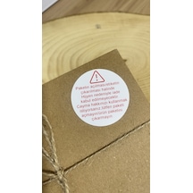 Hijyen Etiketi 5x5 Cm 100 Adet