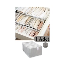 Akordiyon Organizer Çekmece Içi Düzenleyici Large Kumaş 100 X 100 Beyaz Diğer