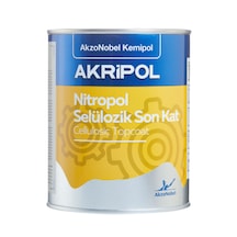 Akzonobel Nitropol Selülozik Sonkat Ölü Mat Siyah Boya 0.95 Ml