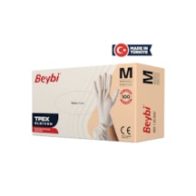 Beybi Tpex Eldiven Krem 100'lü