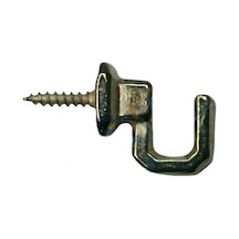 Vidalı Kanca, Askı Küçük - 15x18mm, Sarı - 100 Adet Diğer