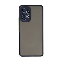 Samsung Galaxy A33 5g Kılıf Montreal Silikon Kapak - Lacivert 0.2M-Çok Renkli