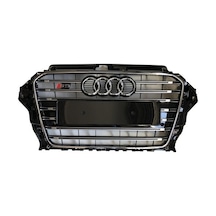 Vw Audi A3 8v S3 Krom Siyah Panjur 2013-2015
