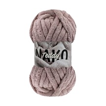 Teddy Peluş Dokulu Yumuşak El Örgü Yünü 13953 Pudra