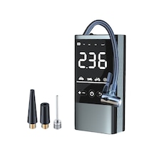 Vkemall Kablosuz Araç Şarjlı Hava Pompası - Led Ekranlı, Otomatik Durdurma, 4000mah Pil 150psı
