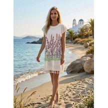 Trendol Fashion Life Peştemal Plaj Elbisesi Ve Panço Yazlık İnce Dokuma - Baskılı Peştemal Plaj Elbisesi Ve Panço Yazlık İnce Dokuma - Baskılı Peştemal Plaj Elbisesi Ve Panço Yazlık İnce Dokuma - Baskılı Çok Renkli