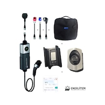 Enerjitem Ayarlı 22 Kw Elektrikli Araç Taşınabilir Şarj İstasyonu