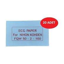 Ecg Kağıdı Nihon Kohden Fqw 50-2-100 Z Katlamalı 20 Adet 100 Sayfa