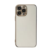 Apple iPhone Uyumlu  15 Pro Max Kılıf Volet Silikon -  Beyaz