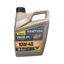 Kraftvoll Ecotech 10w-40 Api Sl/cf Sentetik Motor Yağı 4 L