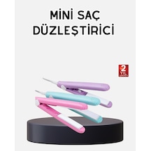 Seyahat Tipi Mini Saç Düzleştirici Seramik Kaplama, Hızlı Isınma, Kompakt Tasarım - Lisinya