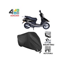 Arora Ar 100T-2B Inci Motosiklet Brandası ( Kilit Uyumlu - Siyah