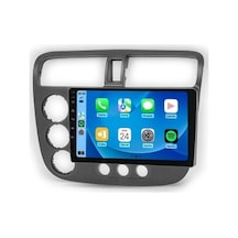 Aln Honda Civic V-tech 2001-2006 6gb Ram 128gb Hafıza 8 Çekirdek Carplay Android Multimedya 9"