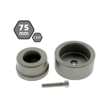 Pprc Plastik Boru Kaynak Makinası Pafta Lokma 75 Mm 2 1/2"