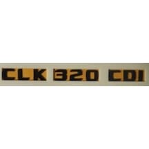 Mercedes Uyumlu Yazı Clk 320 Cdı Siyah