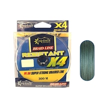Captain Resistant Pe 4 Kat Spin İp Misina 300mt Yeşil 0.08 Mm