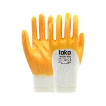 Toko Tkg350 Flex Sarı Pamuk Nitril Eldiven No: 10/xl