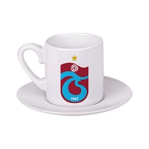 Trabzonspor Türk Kahvesi Fincanı Beyaz