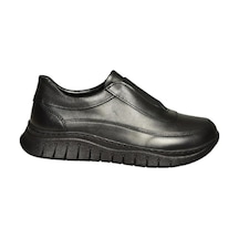 Fox Shoes U555702403 Siyah Hakiki Deri Günlük Kadın Ayakkabı Siyah-hakiki Deri
