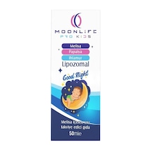 Moonlıfe Kıds Good Nıght Damla Lıpozomal Melısa Papatya Ihlamur 50 Ml - 28/02/2027