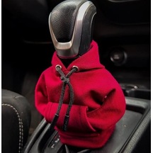 Symbee Araba Vites Koruması - Koltuk Fren Vites Koruması Kırmızı Renkli Orta Kaliteli Materyalden El Verimli Kullanım