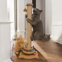Kedi Tırmalama Çubuğu Ve Oyuncağı 64 CM