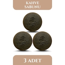 Sabunal Kahveli Sabun 3 Adet - Bitkisel Cilt Bakımı