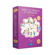 Kerem ile Ceren'in Ev Maceraları (1. Sınıf) (10 Kitap Set)