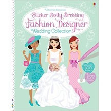 Usborne Sticker Dolly Dressing Fashion Designer Wedding Collection