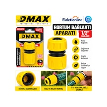 1/2 İnç Hortum Bağlantı Aparatı Bahçe Sulama Hortum Konnektörü, Pratik Hortum Eki Dmx-4275 - 938482160 Diğer