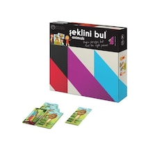 Şeklini Bul Animals Zeka ve Akıl Oyunu 3+ Yaş 4 Oyuncu