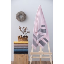 Cotton Box Twins Bukle Havlu 75x150 Pudra Pudra
