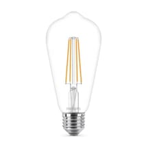 Philips Led Classic 40w St64 E27 Sıcak Beyaz Dim Edilmez Filament Led Ampul 4w 78mm & Yok