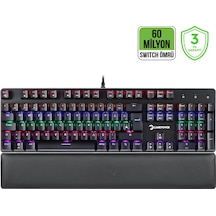 Gamepower Ogre Rainbow 60M Red Switch Türkçe Q Mekanik Gaming Klavye