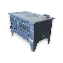 Altaş Camlı Altaş Kuzine Soba 4 Mm Çok Amaçlı Bahçe Tipi Kuzine Soba Özel El Yapımı Soba