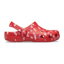 Crocs Classic Vday Clog Kadın Günlük Terlik 209682-6zr Kırmızı Kırmızı