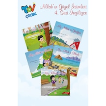 The Beautiful Names Of Allah Allahın Güzel İsimleri 4.seri 5 Kitap İngilizce