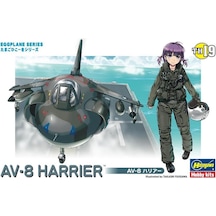 Hasegawa Th19 60129 Av-8 Harrier, Eggplane Serisi Plastik Model Kiti-49010