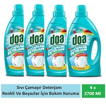 Doa Sıvı Çamaşır Deterjanı Renkliler Ve Beyazlar Bakım Ve Koruma 4 X 2700 Ml