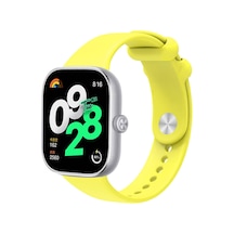 Xiaomi Redmi Watch 4 Ogaa Krd-109 Silikon Kordon-sarı