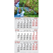 2026 Yılı Gemici Takvimi-şelale Ve Doğa