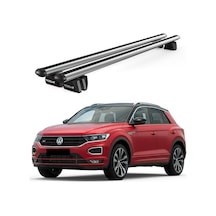 Pençe Volkswagen T-roc 2017 Ve Sonrası Uyumlu Gri Ara Atkı Port Bagaj Tavan Barı