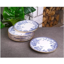 Gönül 4184 Spring Seramik Pasta Tabağı 6 Lı 19 Cm