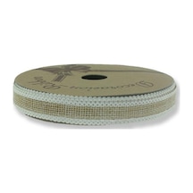 Mutluadim 1.5Cm X 10Metre Iki Kenarı Oyalı Keten Kurdela Kahverengi