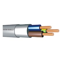 Hes 3X2.5 Mm Nym Nvv Antigron Kablo 100 Metre %100 Bakır