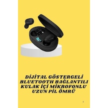 Bluetooth Kulaklık Dijital Göstergeli Yüksek Ses Kaliteli Uzun Pil Ömrü Renkli 32127099