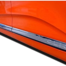 Renault Clio 5 2019 Ve Üzeri Krom Yan Kapı Çıtası 4 Parça Paslanmaz Çelik