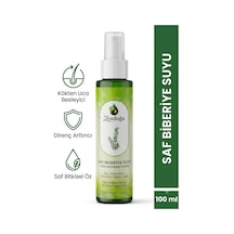 Saf Biberiye Suyu Saç Güçlendirici Ve Dökülme Karşıtı Tonik 100 Ml