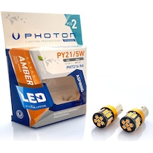 P21/5W ÇİFT DUY TURUNCU LED OTO AMPUL PHOTON PH7216NA