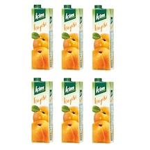 İçim Meyve Suyu Kayısı 1 Lt X 6 Adet